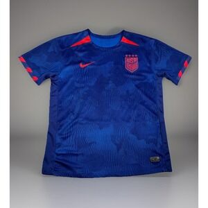 Nike Engineered Dri-Fit USA #8 Weston McKennie Blue Away Jersey Men Large